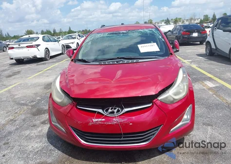 2014 Hyundai Elantra Se из США, поврежденный, VIN KMHDH4AE1EU149928